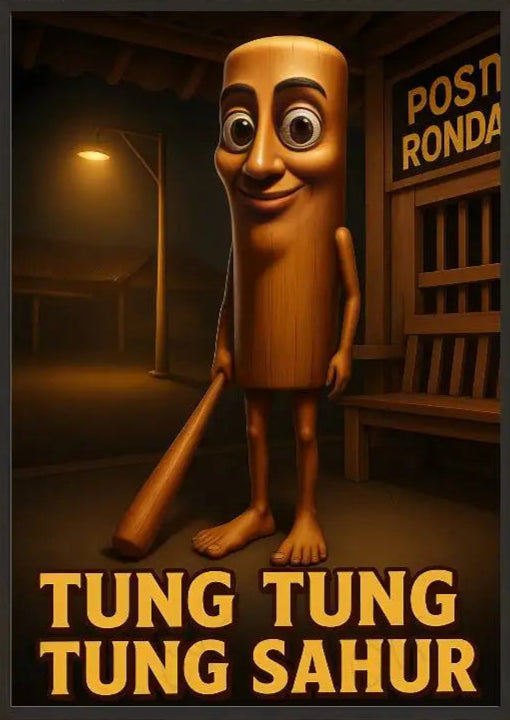 Italian Brainrot Meme Plakat