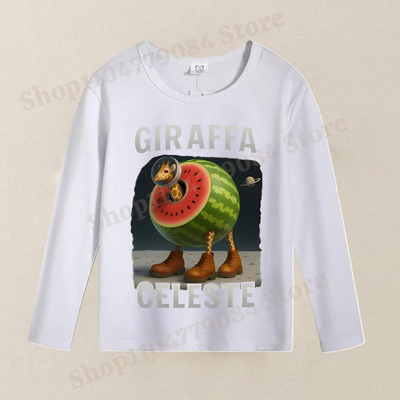 Brainrot Langærmet T-shirt