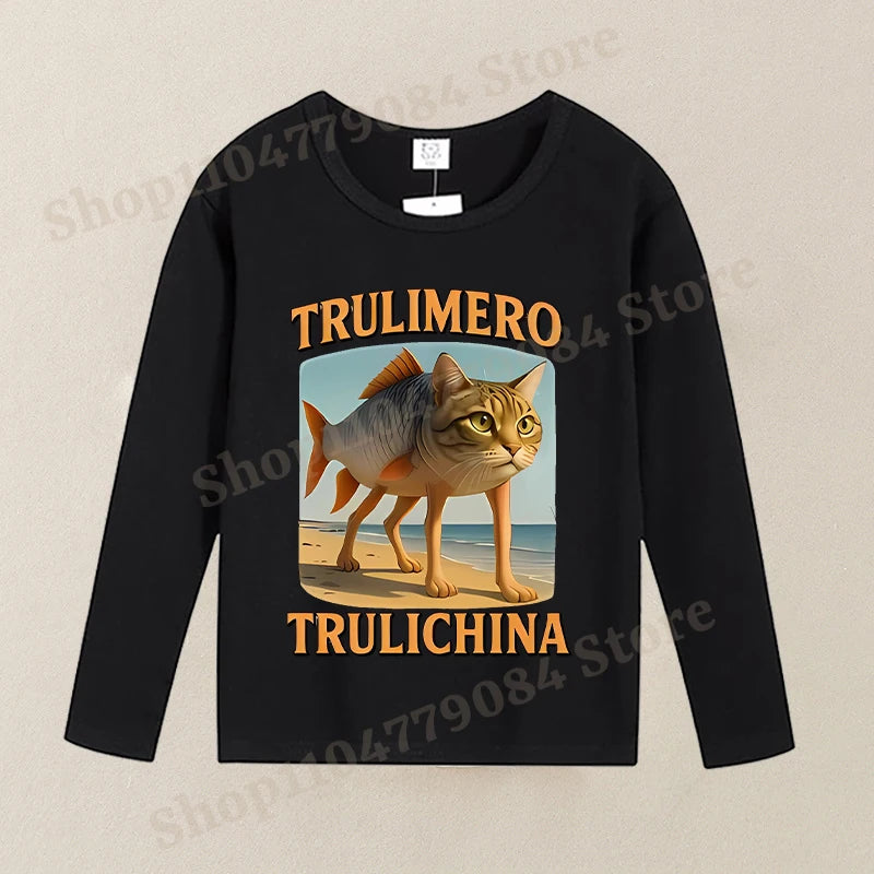 Brainrot Langærmet T-shirt