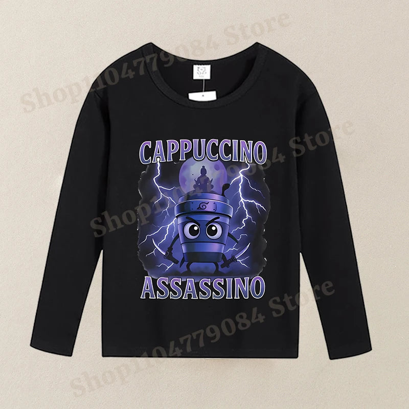 Brainrot Langærmet T-shirt