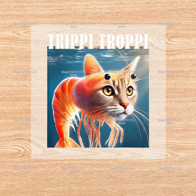 Brainrot Iron-On Patches