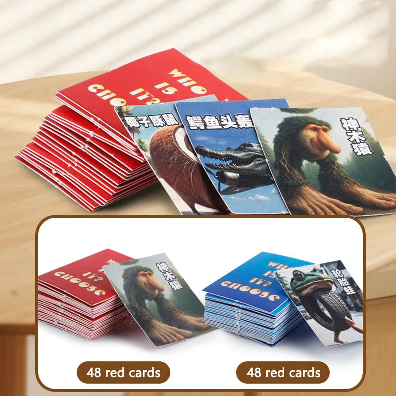 Italian brainrot Hvem er Hvem spil