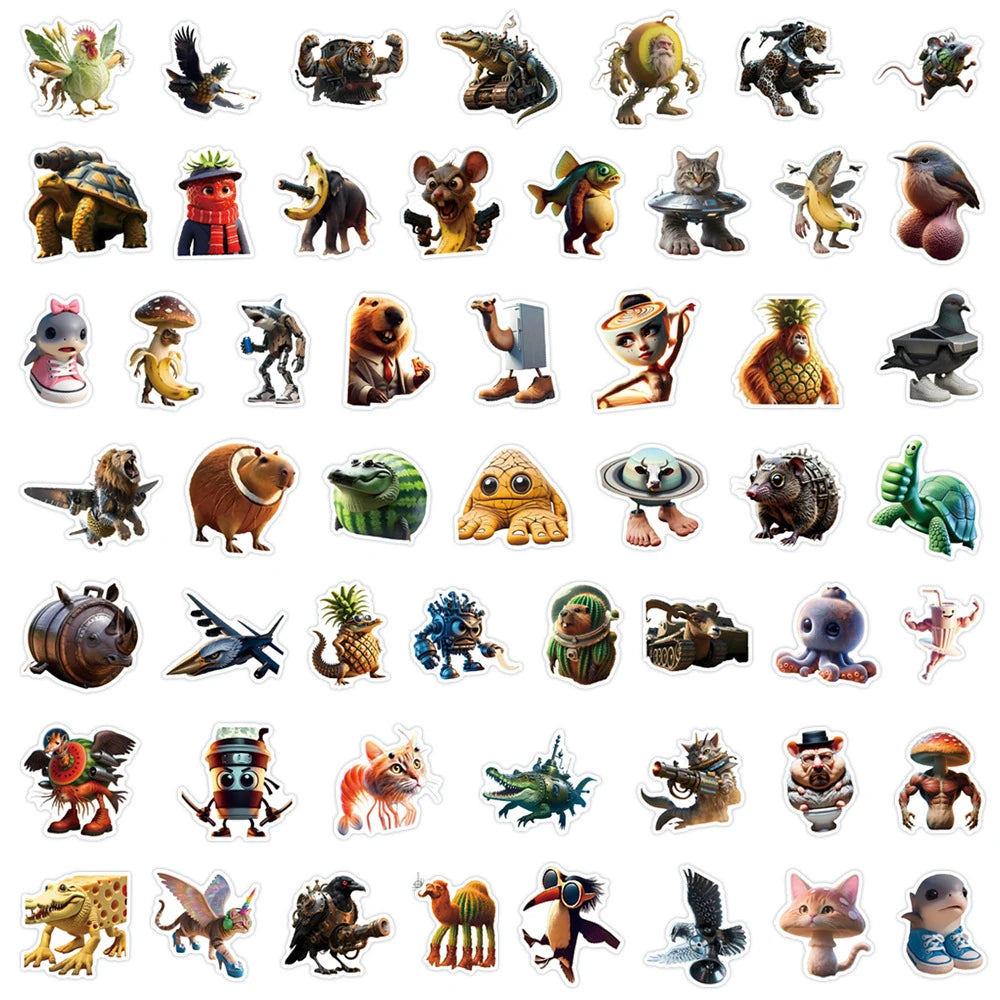 Italien brainrot klistermærker