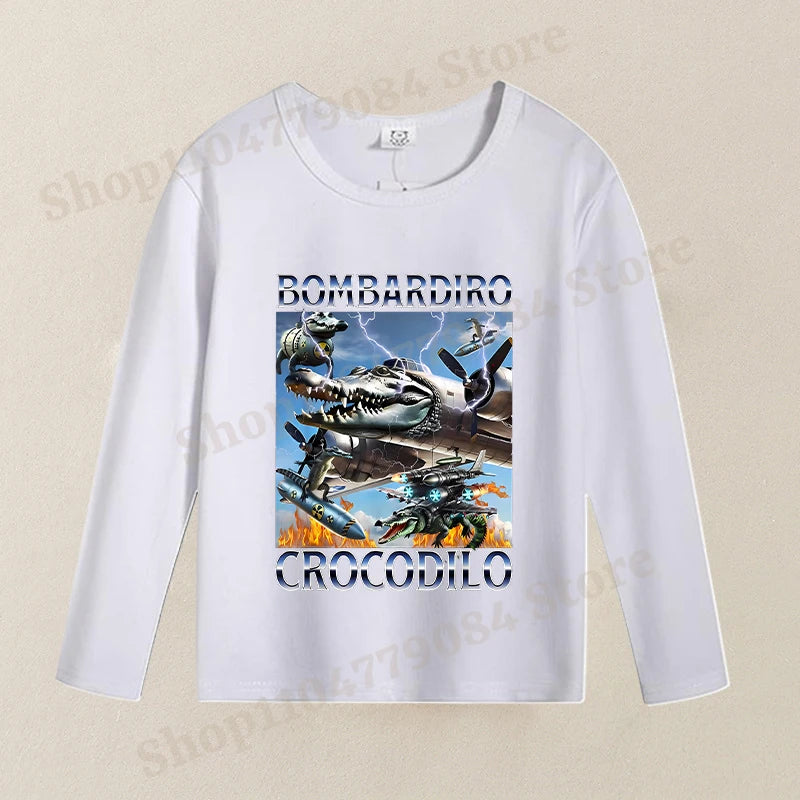 Brainrot Langærmet T-shirt