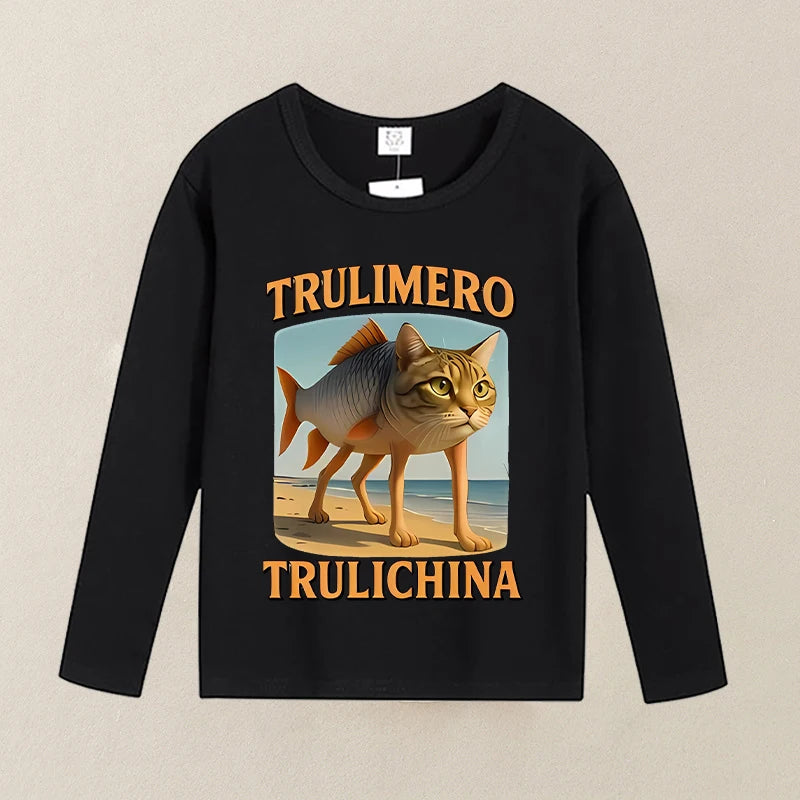 Brainrot Langærmet T-shirt