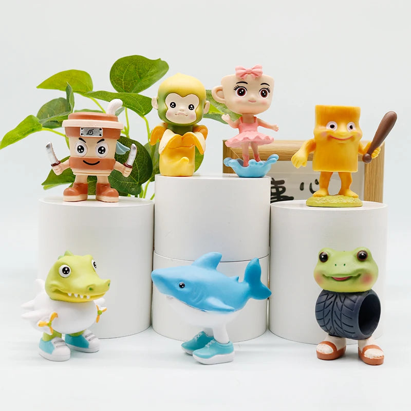 Shimpanzini & Tralalero Figur