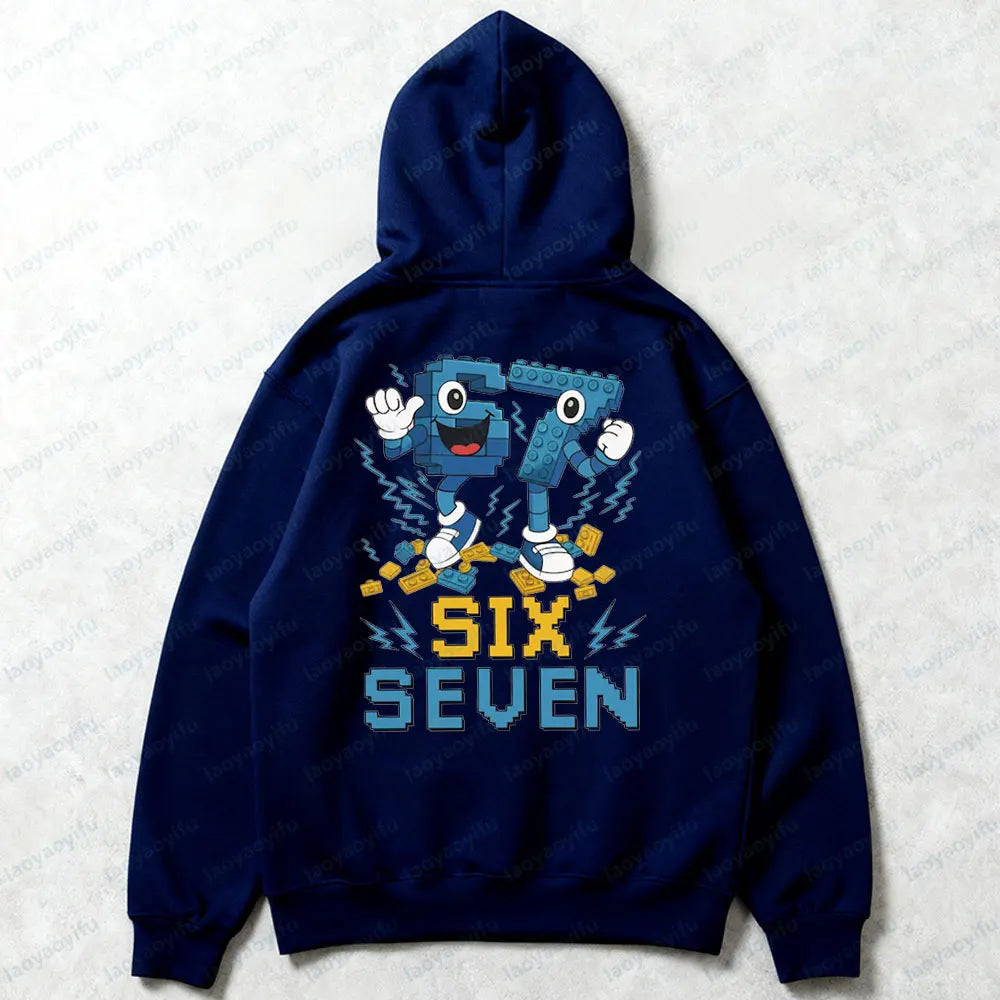 "67" Hoodie Italien brainrot