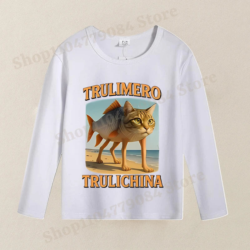 Brainrot Langærmet T-shirt