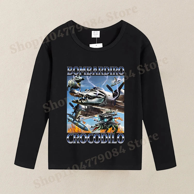 Brainrot Langærmet T-shirt