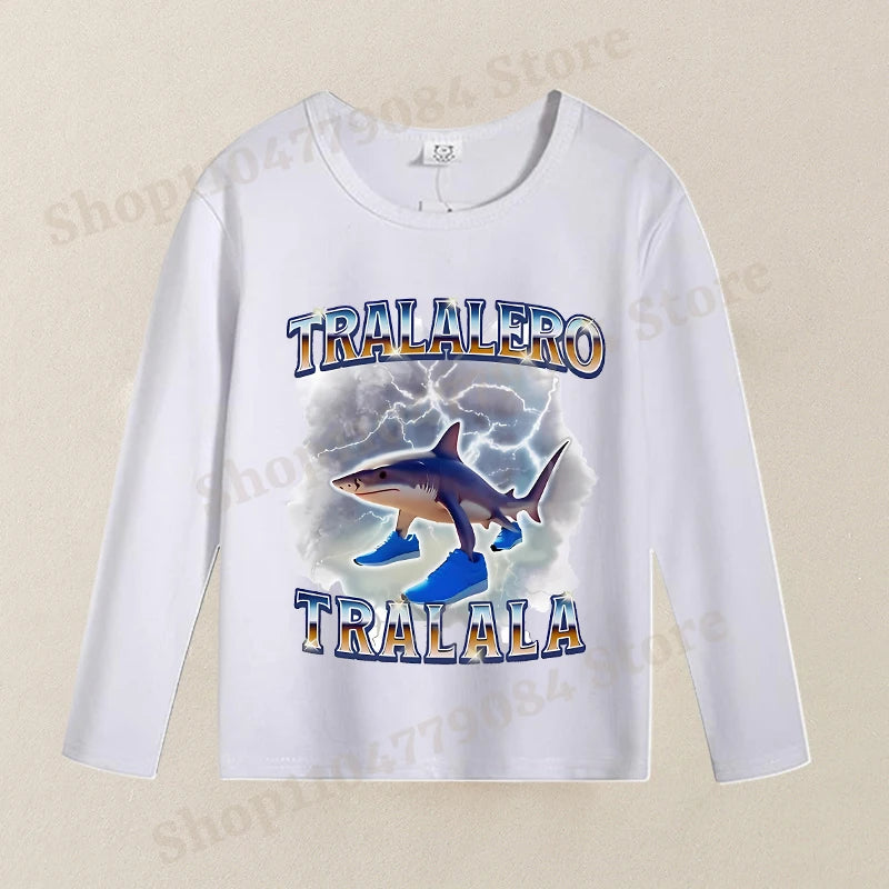 Brainrot Langærmet T-shirt