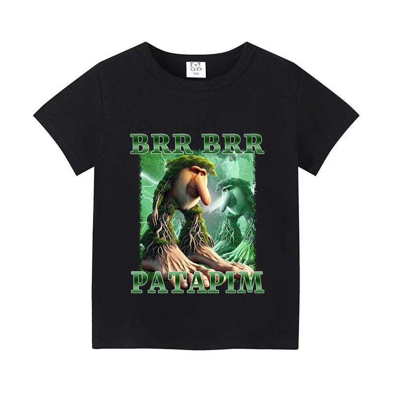 Brainrot Børne T-shirt