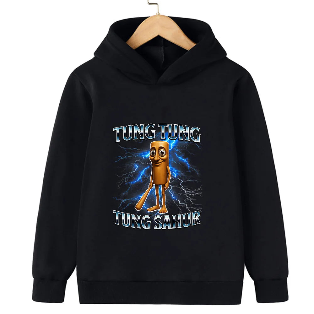 Italian Brainrot Børnehættetrøje