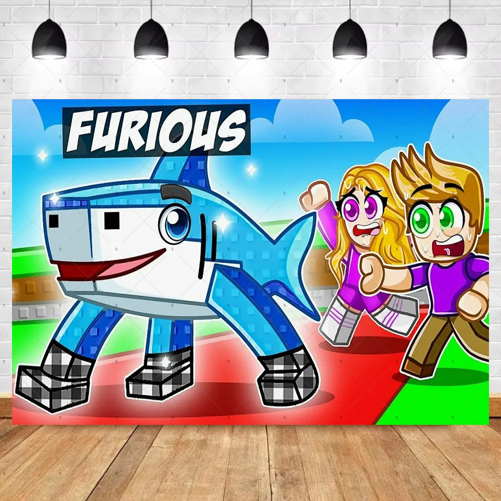 Steal A Brainrot Fødselsdagsdekoration