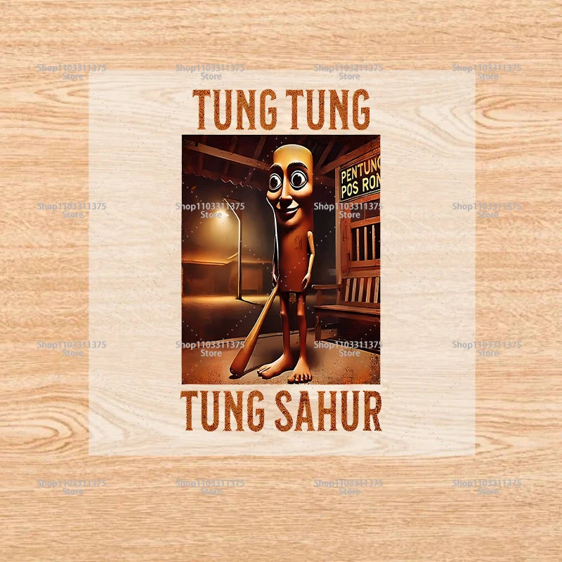 Brainrot Iron-On Patches