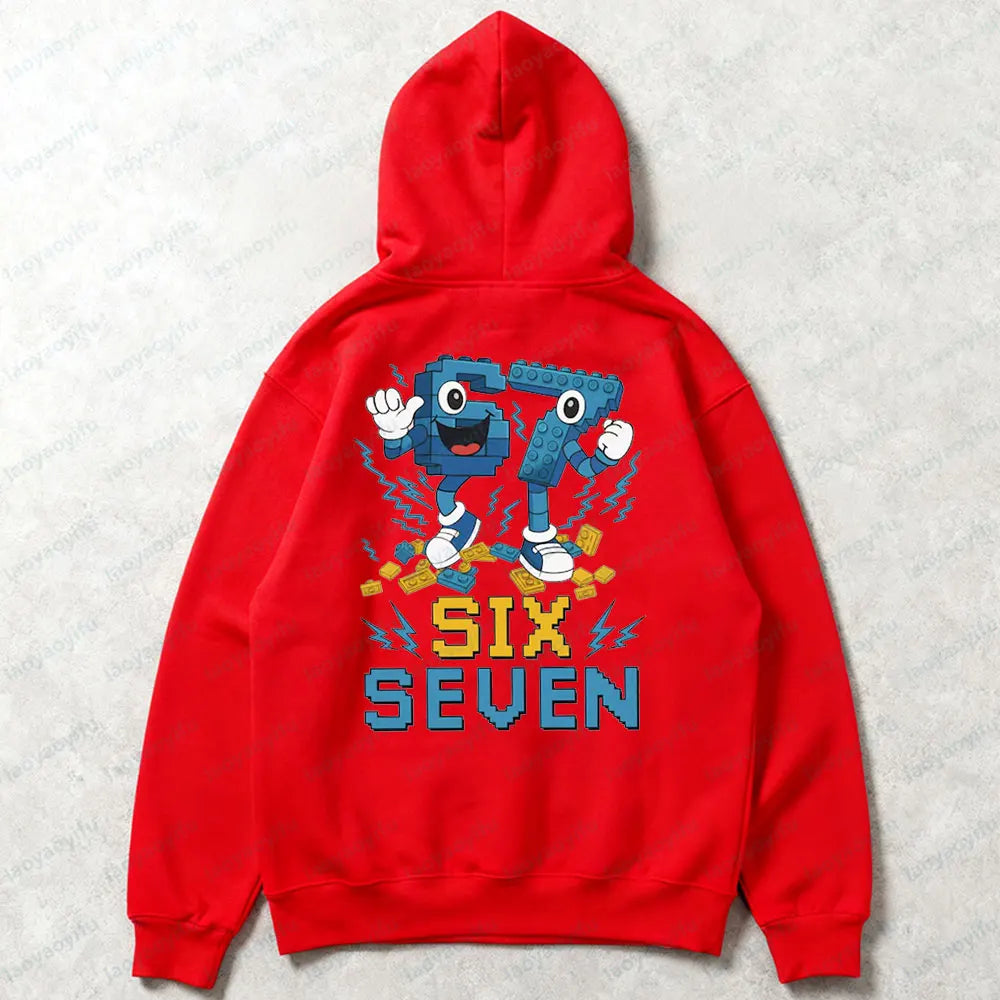 "67" Hoodie Italien brainrot