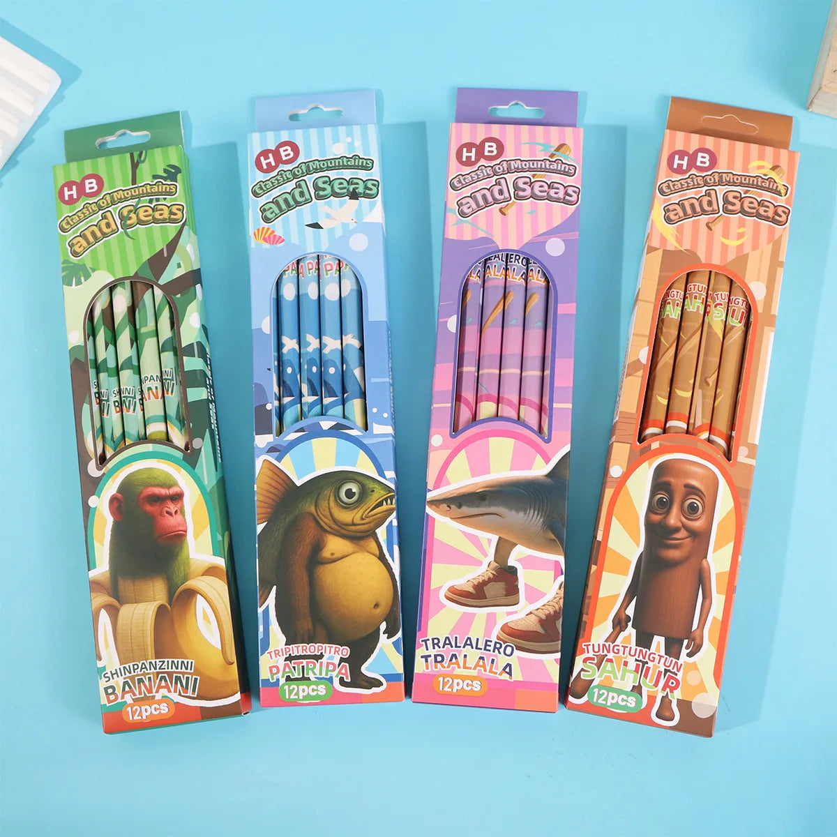 Italien brainrot blyanter