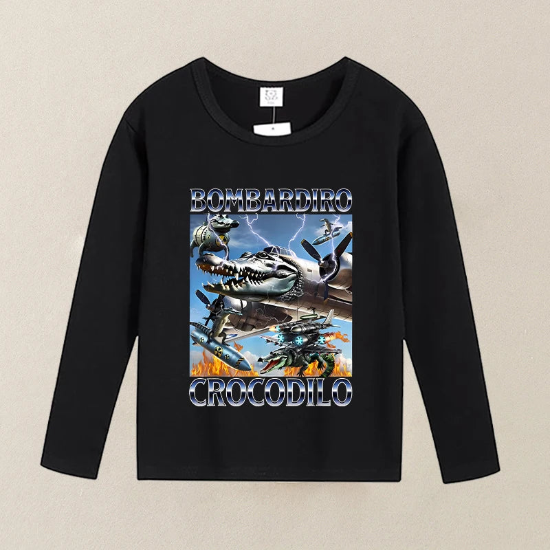 Brainrot Langærmet T-shirt