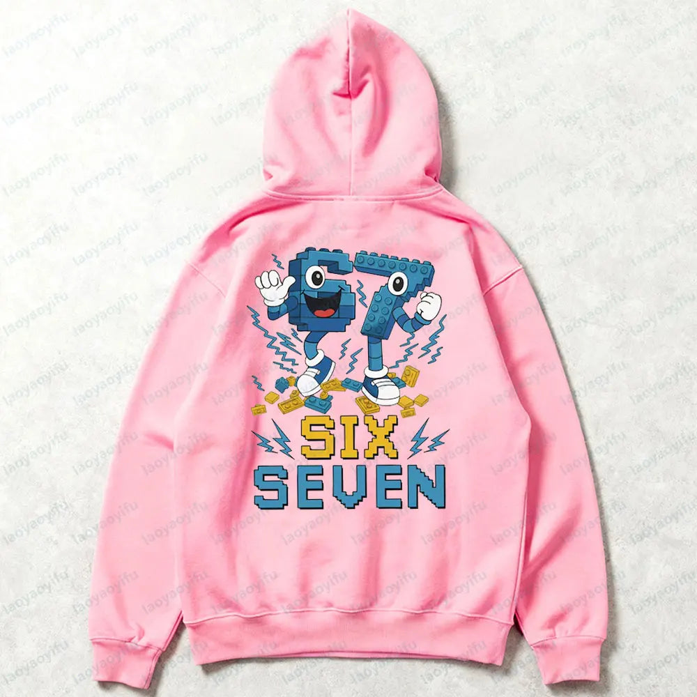 "67" Hoodie Italien brainrot