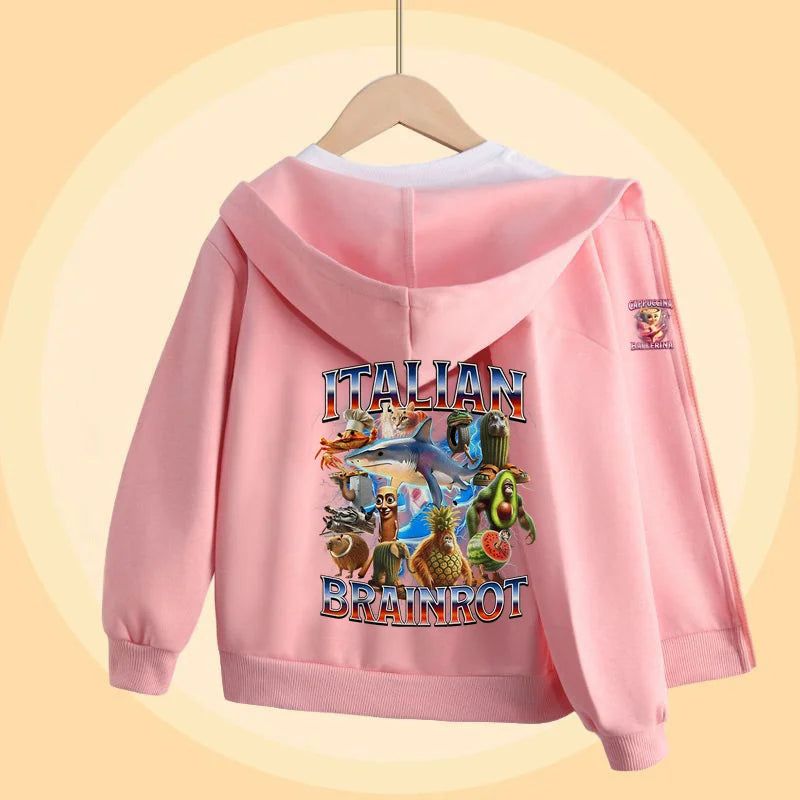 Italian Brainrot hættetrøje
