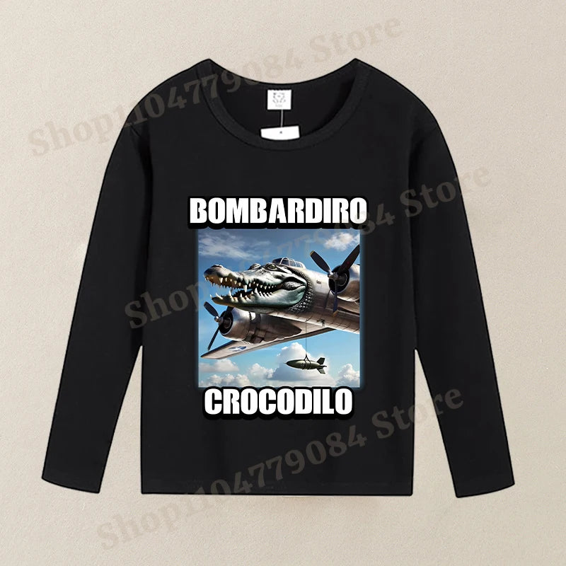 Brainrot Langærmet T-shirt