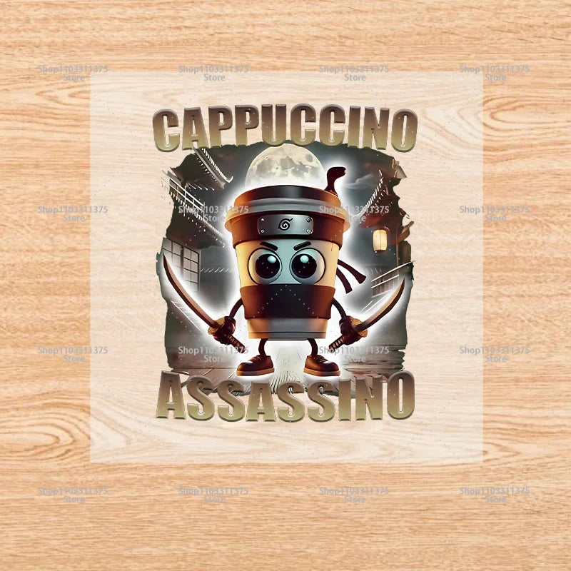 Brainrot Iron-On Patches