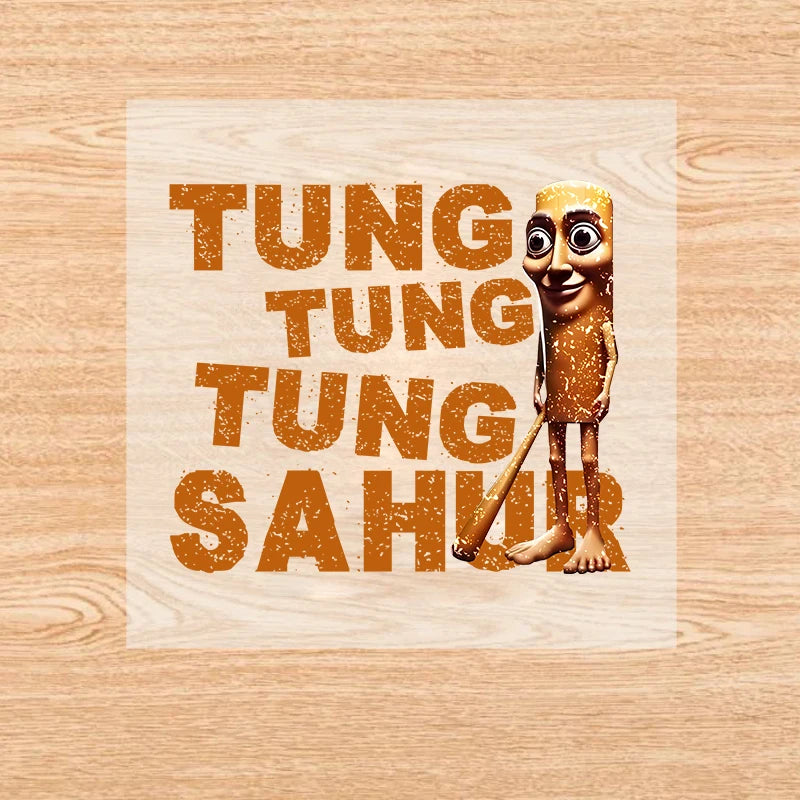 Brainrot Iron-On Patches