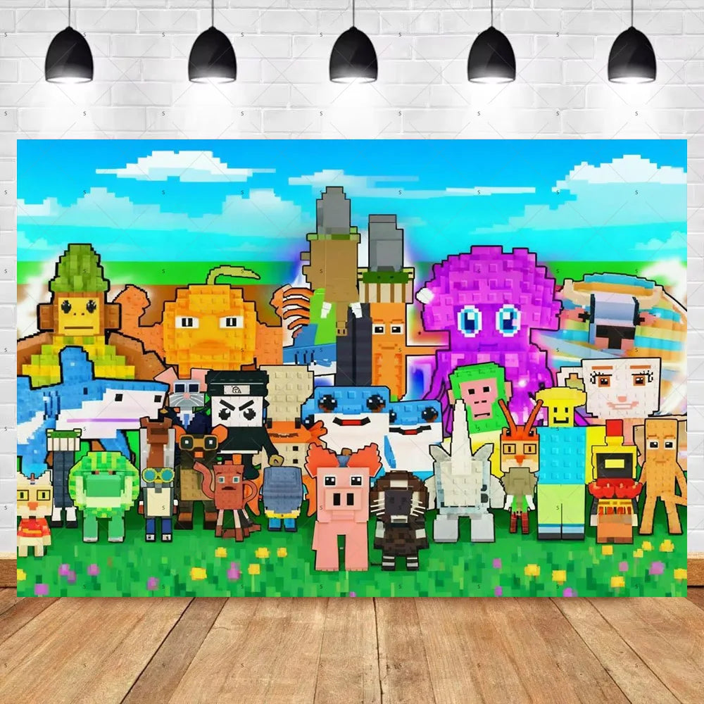 Steal A Brainrot Fødselsdagsdekoration