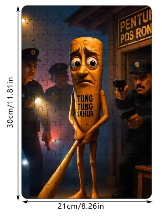 3D Italian Brainrot Puslespil