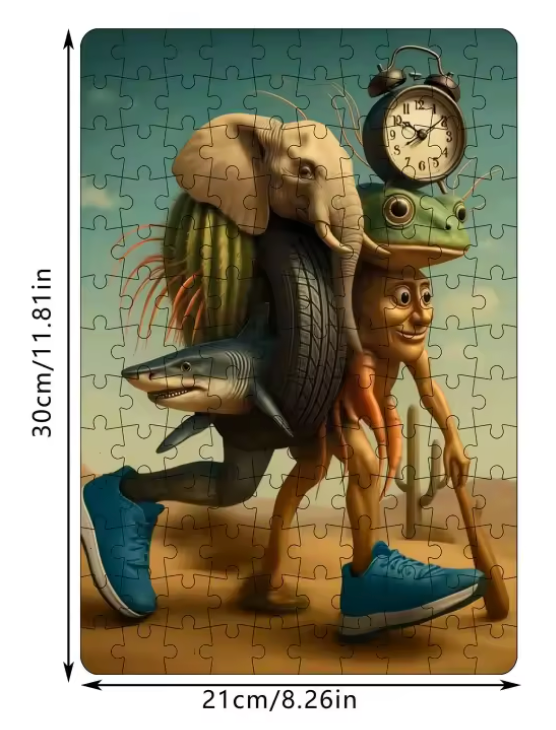 3D Italian Brainrot Puslespil
